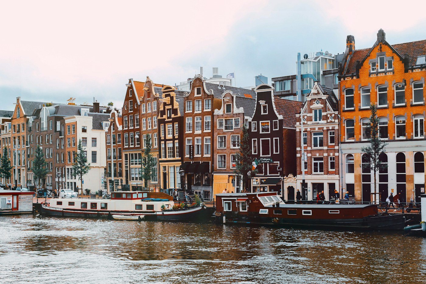 Amsterdam canal houses